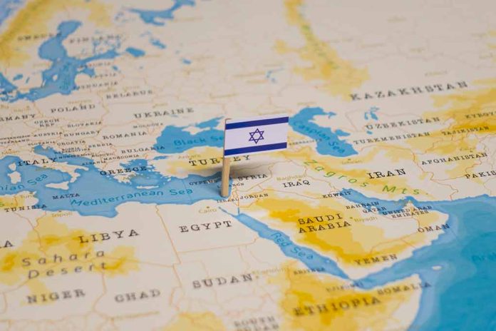 1817863325 featured image Israeli flag marking Israel on a world map.