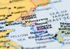 Map of asian countries