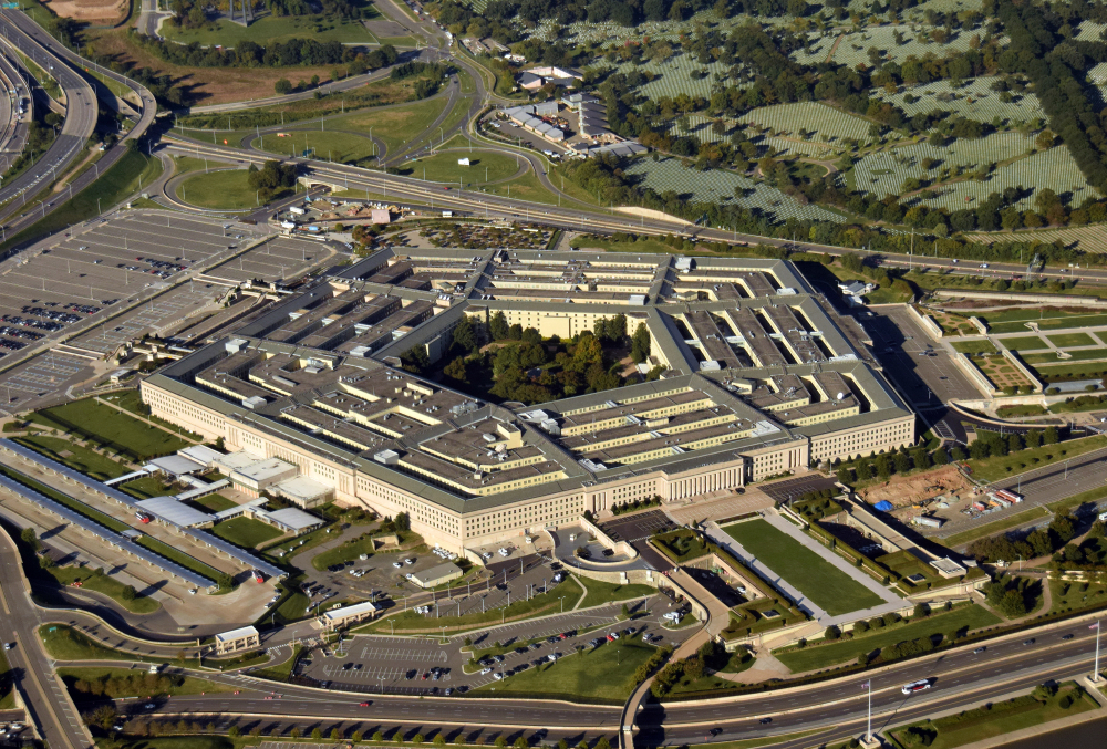 1210283029 featured image Aerial view of the Pentagon building and surroundings