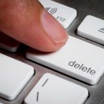 Ilhan Omar SLAMMED for Ignoring Modern Slavery Finger pressing a delete key on keyboard