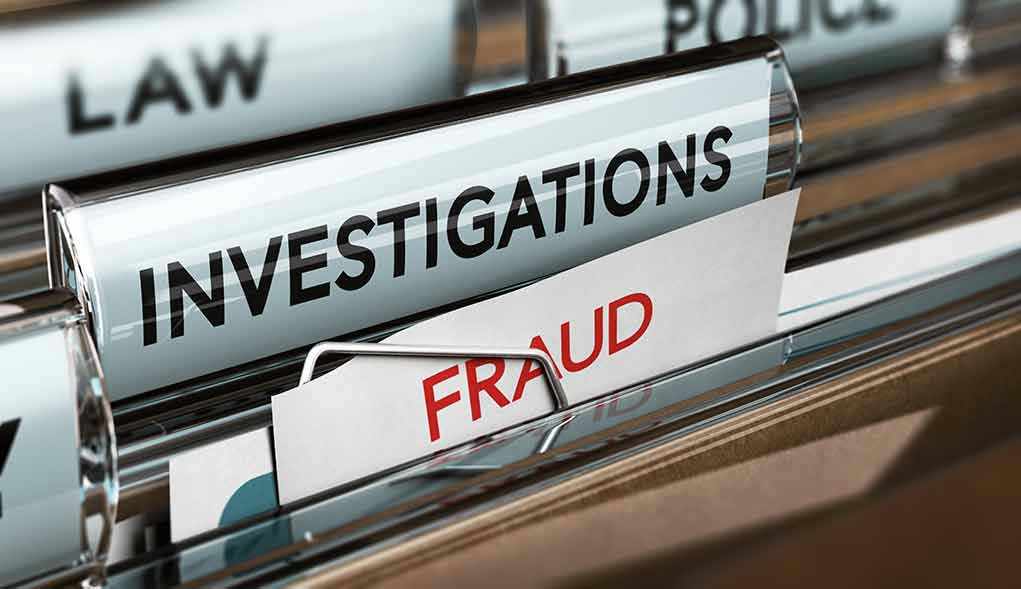 672511930 Files labeled "Investigations" and "Fraud" in folder.