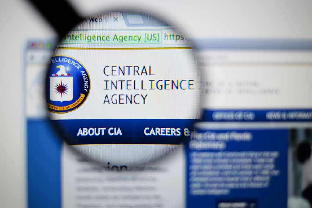 255304384 Magnifying glass over Central Intelligence Agency webpage