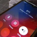 Murder Plot Twist With 2:45 A.M. 911 Call Phone screen showing 911 emergency call in progress.