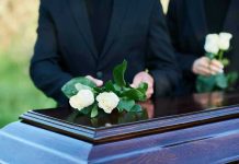 TRAGIC Death: What Really Killed the Prodigy People placing white roses on a casket.