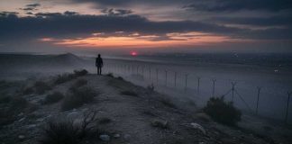 Create a featured image for the article titled: Trumps Border Czar Reveals Chilling Border Encounter Requirements: - NO t