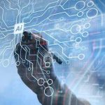 Tech Giant KNEW About Killer—Never Warned Police Hand drawing artificial intelligence digital circuit board.