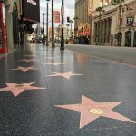 LA’s 270-Day Streetlight Nightmare Hollywood Walk of Fame stars on sidewalk.