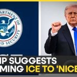 Trump Renaming ICE to NICE