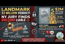 Landmark $2M Detransitioner Verdict: NY Jury Finds Doctors Liable | The End of Minor Transitions?