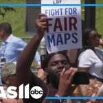 Protesters hold Alabama rally in support of voting rights
