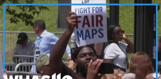 Supreme Court Shift: Minority Voting Rights at Risk? Protesters hold Alabama rally in support of voting rights