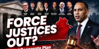 Virginia’s Shocking Court ‘Purge’ Plan Unveiled Breaking: Democrats Desperate to Override Virginia Supreme Court on Redistricting