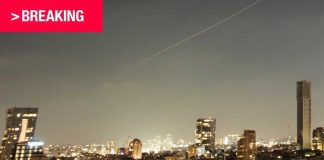 Iran’s ‘Warning’ Lights Up Israel BREAKING: Israel says Iran fired missiles as war hits day 100
