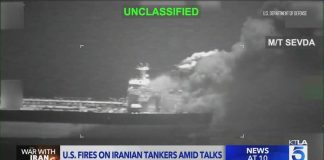 U.S. fires on 2 more Iranian tankers as tensions rise in the Strait of Hormuz