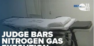 Federal judge bars Alabama from using nitrogen gas to execute Lee
