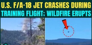 Jet Slams Mountain — FIRE ERUPTS U.S F/A-18 Hornet Crash BREAKING: Trump’s Jet Went Down in Washington During Training Mission