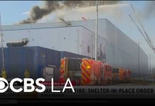 Firefighters gain control of Boyle Heights warehouse blaze, residents remain impacted