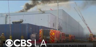 Firefighters gain control of Boyle Heights warehouse blaze, residents remain impacted