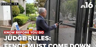 Biden Judge Tears Down Federal Shield Know Before You Go: Eugene Federal Fence Decision, Pride March Canceled & Iran Peace Talks