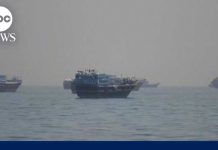 US official confirms an Iranian drone struck ship in Strait of Hormuz