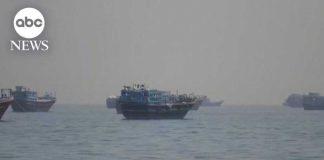 US official confirms an Iranian drone struck ship in Strait of Hormuz