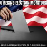 Voter Data Demands Ignite Court Fight DOJ to Send Election Monitors to Three Michigan Cities
