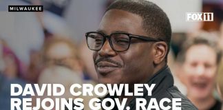 Burner Account Bombshell JOLTS Wisconsin Race David Crowley relaunches campaign for Wisconsin governor