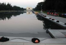 Olympian David Hearn charged with destruction of property at D.C. Reflecting Pool