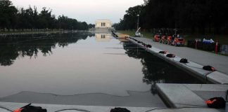 Olympian David Hearn charged with destruction of property at D.C. Reflecting Pool