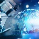 Hidden Death Switch Exposed In Dementia DNA sample under microscope