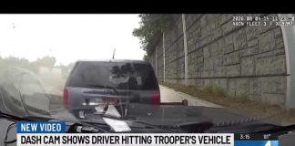 Dashcam Shows Cruiser Rear-Ended by Careless Driver Dash cam video shows driver hitting Tennessee trooper's vehicle along I-65