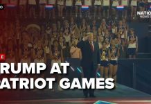 Live: President Trump attends the 2026 Patriot Games finale