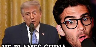 Trump's Election Speech Goes Off the Rails | HasanAbi Reacts