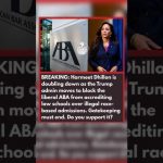 Law Schools’ Power Grip Threatened—Aid At Risk 🚨 Trump DOJ vs. ABA: Legal Battle Over Law School Accreditation! ⚖️🔥