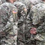 Pentagon’s New Numbers Are Going the WRONG Way Soldiers in camouflage uniforms standing in formation