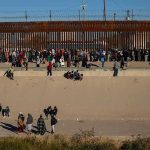 Ceuta’s Beach Becomes Battleground Overnight Crowd of people gathered along a tall border fence