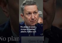 No plans to send troops to voting places, Caine says