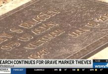 Hopkinsville Police search for veterans’ grave marker thieves; Replacement of markers unclear