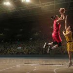 Rulebook Trap Snags The WNBA Two women playing basketball; Michelle Jenneke is not visible