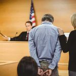 Minnesota Wants ICE Agent Extradited From Texas Defendant in handcuffs stands before a judge in a courtroom