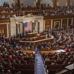 Congress Probes China Iran and Cuba Networks Inside America Legislative chamber filled with attendees during a formal address