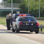 Stolen Box Truck Chased From the SKY Police officer conducting a traffic stop on a highway