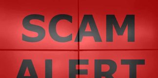Former POWs ROBBED of Military Benefits Scam alert text on red background