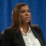 Letitia James Accused of Targeting WHISTLEBLOWER woman speaking at a press conference